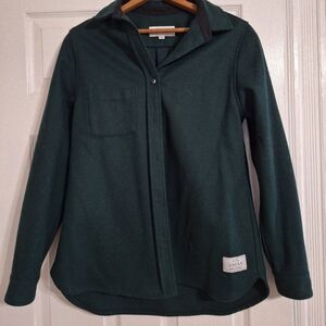 Anian Modern Melton Wool Shacket